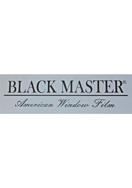 Black Master Açık Ton %35 Cam Filmi 100 cm x 6 m