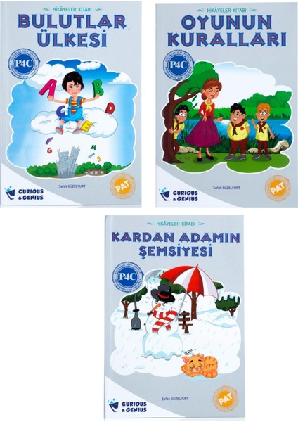 1. Sınıf Çocuklar Için Felsefe Serisi 3'lü Hikaye