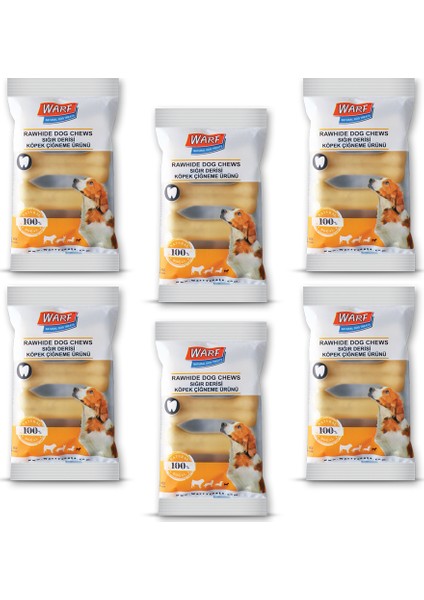 Naturel Ödül Kemiği 7,5 cm 4 Kemikli x 6 Paket