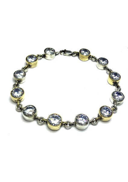 Zirkon Taşlı El Işi Otantik Gümüş Bileklik fiyatları