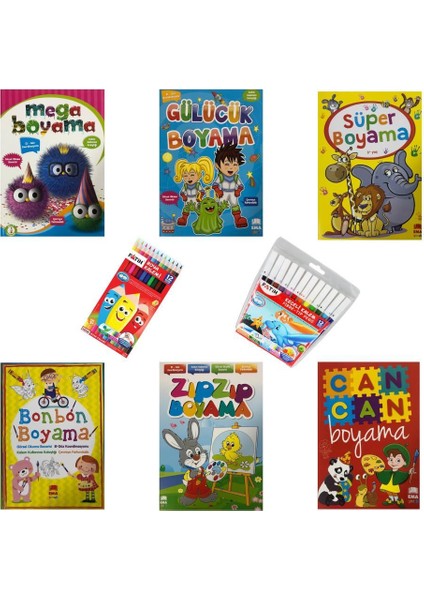 Boyama Kitabı Seti No:10