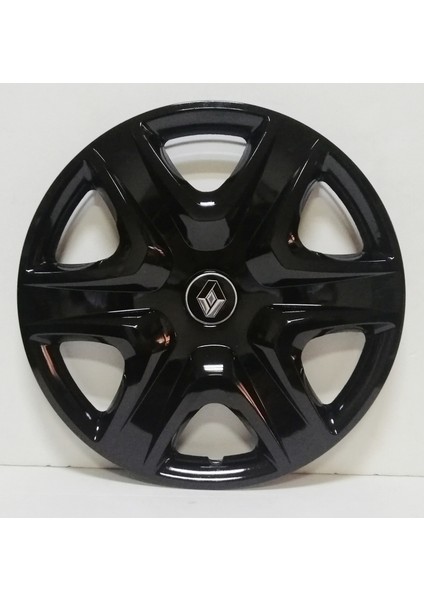 Renault Jant Kapağı Takımı 15 Inç Piano Black