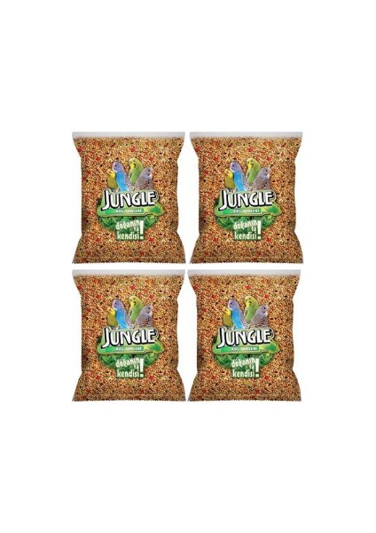 Poşet Muhabbet Kuşu Yemi 500 gr x 4 Adet