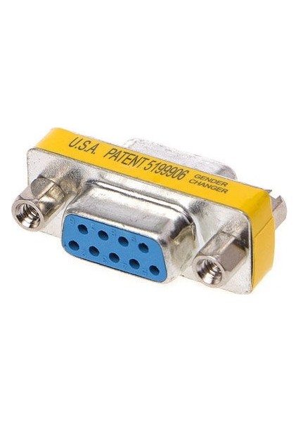 Rs232 Dişi Dişi Changer Çevirici Db9 9 Pin Dişi Dişi Çevirici
