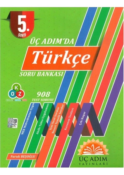 5. Sınıf Üç Adımda Türkçe Soru Bankası