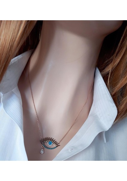 Göz Yaşı Kolye _rose