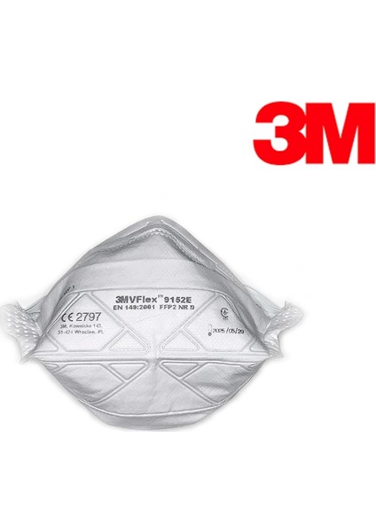 Vflex 9152E FFP2 Ventilsiz Toz ve Sis Solunum Koruyucu Maske 700 Adet