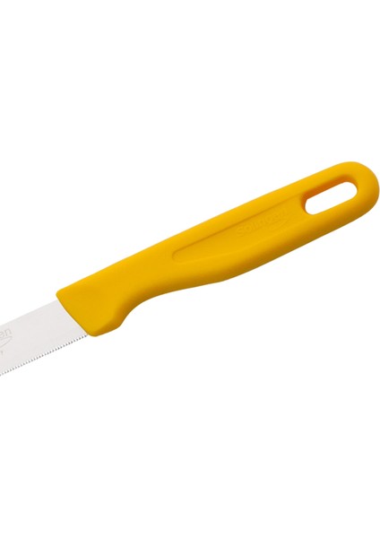 Delik Saplı Meyve Bıçağı 4'lü Takım-Sarı fırsatları