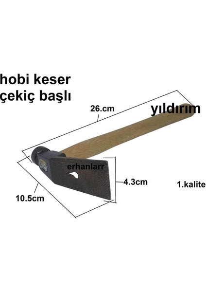 Hobi Dövme Çelik Mini Keser