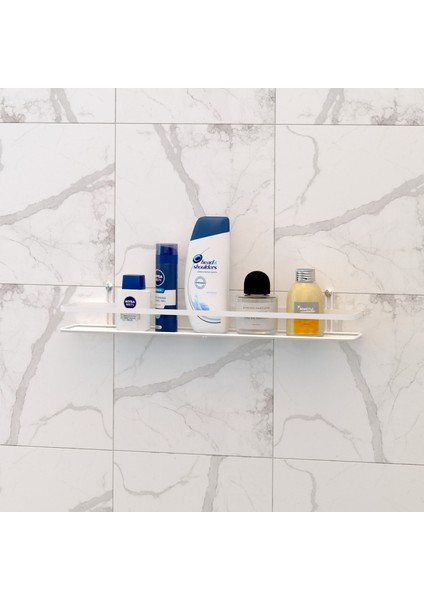 Tek Katlı Banyo & Mutfak Rafı Beyaz Es064 fiyatları