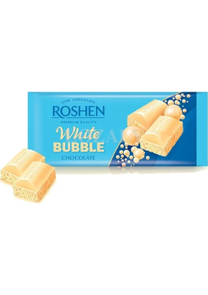 White Bubble Chocole 85 gr- Beyaz Çikolata