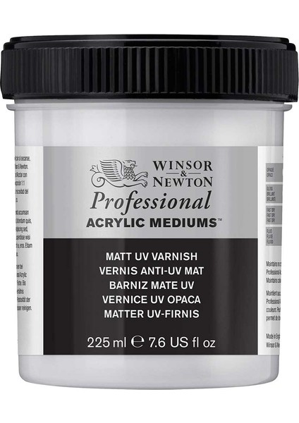 Professional Akrilik Mat Uv Vernik 225 ml