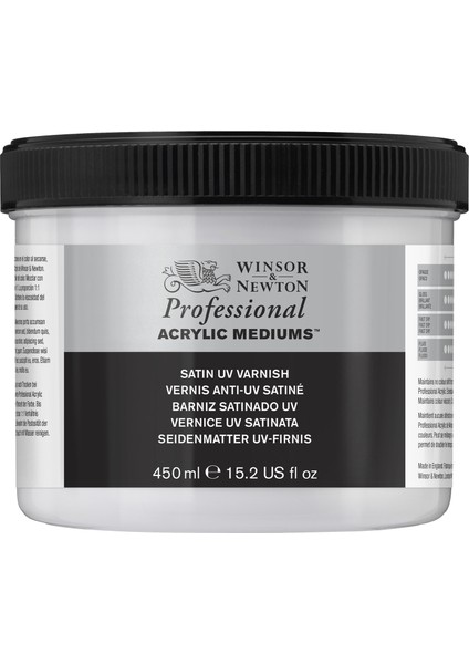 Professional Akrilik Saten Uv Vernik 450 ml