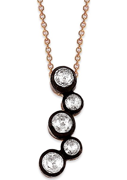 0,41 Karat Efsun Elmas Kolye