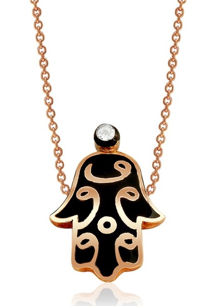 Fatma Ana Eli Efsun Elmas Kolye