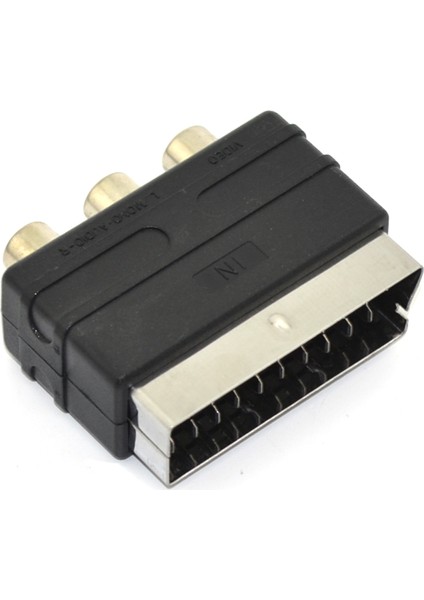 4814 Scart To Rca Skart Tos Av Çevirici Dönüştürücü Adaptör