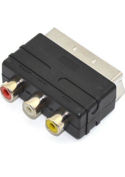 4814 Scart To Rca Skart Tos Av Çevirici Dönüştürücü Adaptör