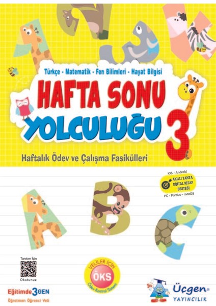 4. Sınıf Hafta Sonu Yolculuğu - Haftalık Çalışma ve Ödev Fasikülleri -2020