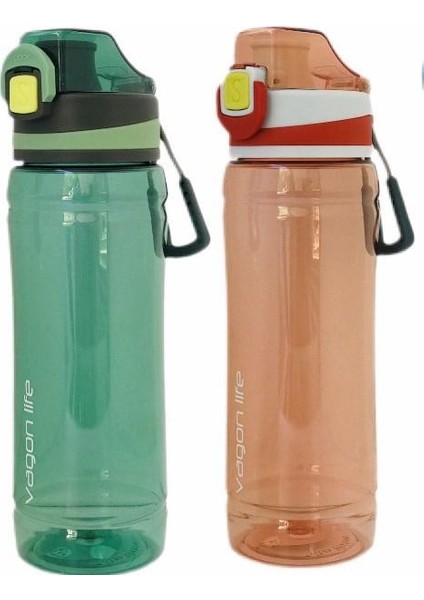Tritan Su Matarası Kilitli Kapak 780 ml Yeşil