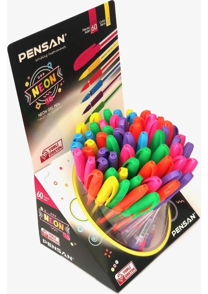 Neon Jel Kalem 60'lı
