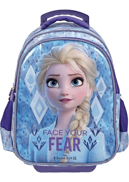 Disney Frozen Face Your Fear Çekçekli İlkokul Çantası 5124