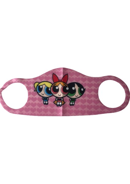 Kız Çocuklar Için Koruyucu Nano Maske 5'li Karışık Paket