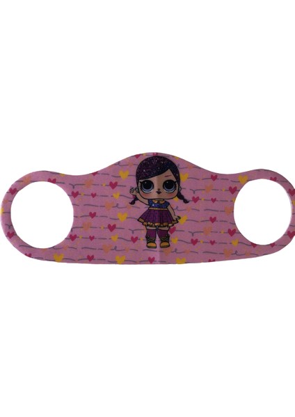 Kız Çocuklar Için Koruyucu Nano Maske 5'li Karışık Paket