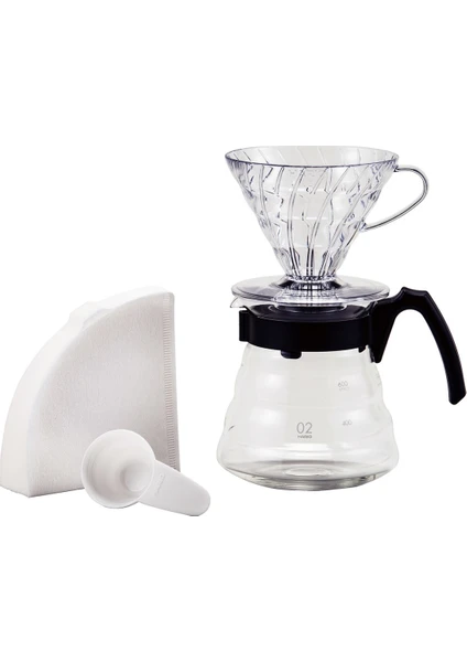 V60 02 Craft Coffee Maker Dripper Seti