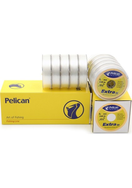 Extra St 110 mt Makara Misina Beyaz 0,08 mm 0,60 mm Arası modelleri