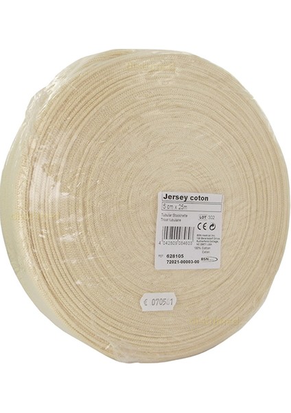 Bsn Jersey Coton Alçı Altı Çorabı 15 cm x 25 m