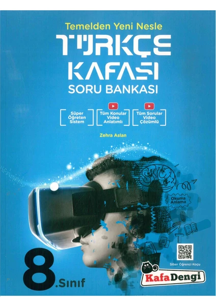 Kafa Dengi Yayınları 8.Sınıf Türkçe Kafası Soru Bankası