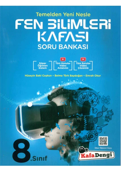 Kafa Dengi Yayınları 8.Sınıf Fen Bilimleri Kafası Soru Bankası