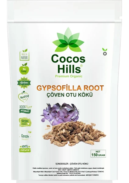 Cocos Hills Gypsofilla Root Çöven Otu Kökü 150 gram