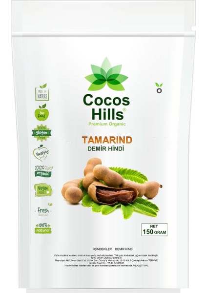 Cocos Hills Tamarind Demir Hindi 150 Gram