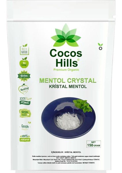 Crystal Menthol Kristal Mentol 150 gram