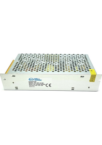 12 V 15 A Adaptör Metal Kasa fiyatları