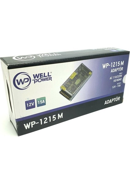12 V 15 A Adaptör Metal Kasa fırsatları