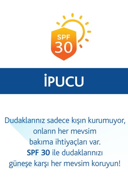 Spf 30 Lipstick Dudak Bakım Kremi 4,5 gr 2li Paket