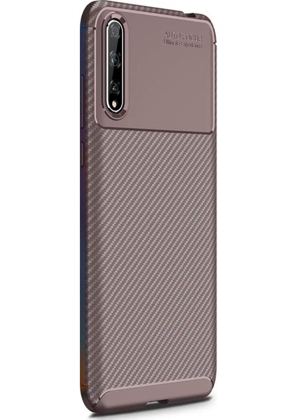 Huawei P Smart S Kılıf Legion Series Kahverengi