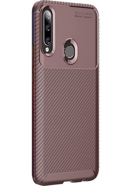 Huawei P40 Lite E Kılıf Legion Series Kahverengi