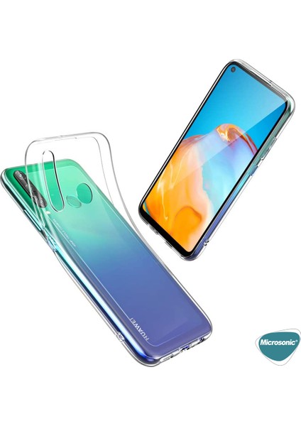 Huawei P40 Lite E Kılıf Transparent Soft Şeffaf