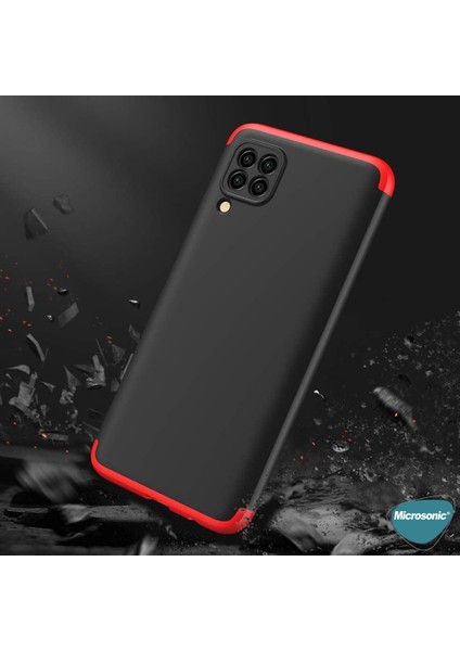 Huawei P40 Lite Kılıf Double Dip 360 Protective Kırmızı