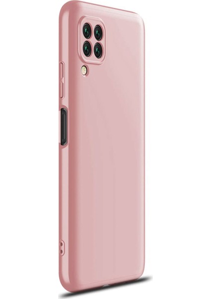 Huawei P40 Lite Kılıf Double Dip 360 Protective Rose Gold