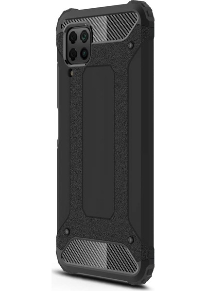 Huawei P40 Lite Kılıf Rugged Armor Siyah