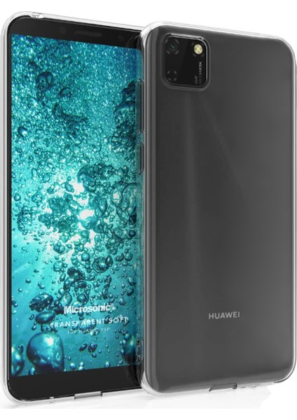 Huawei Y5P Kılıf Transparent Soft Şeffaf