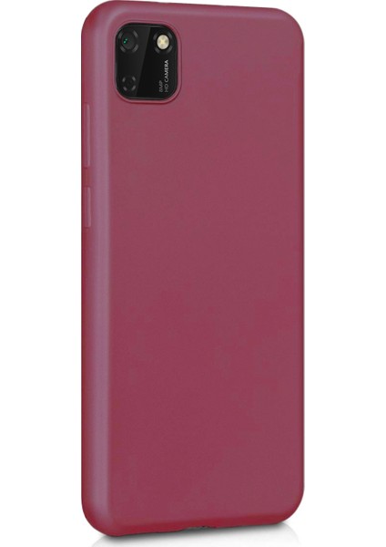 Matte Silikon Huawei Y5P Kılıf Mor fiyatları