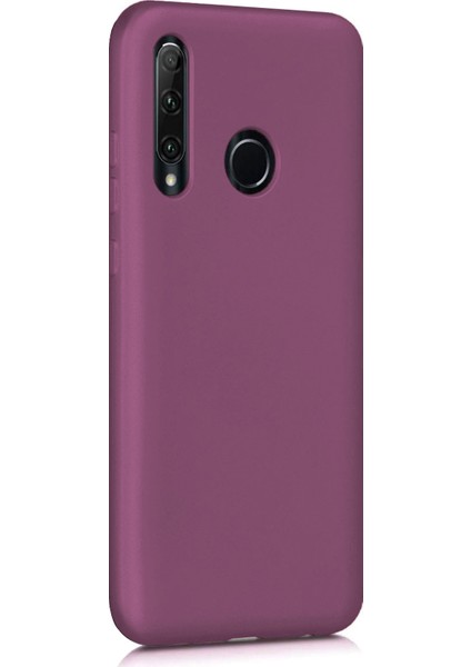 Matte Silikon Huawei Y6P Kılıf Mor fiyatları