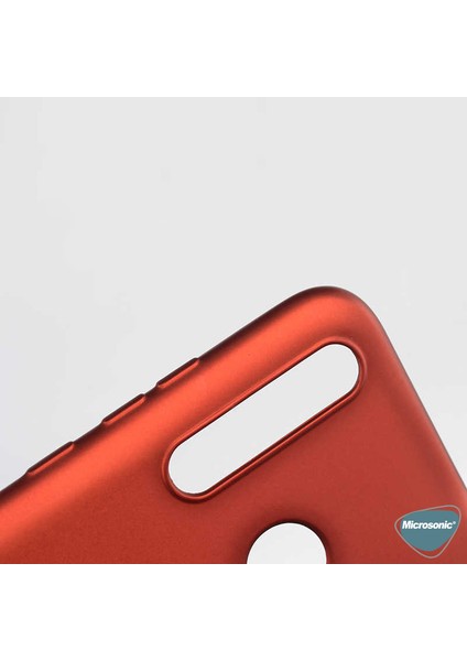 Matte Silikon Huawei Y7P Kılıf Kırmızı