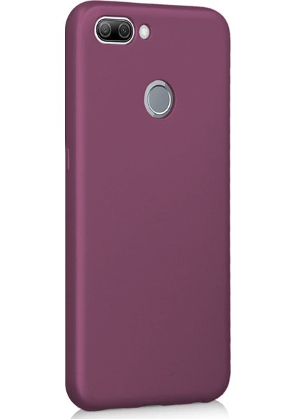 Matte Silikon Oppo A12 Kılıf Mor fiyatları