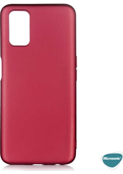 Matte Silikon Oppo A52 Kılıf Mor